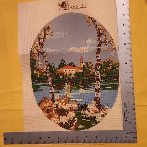 Vintage needlepoint kit - Picture 2 of 3